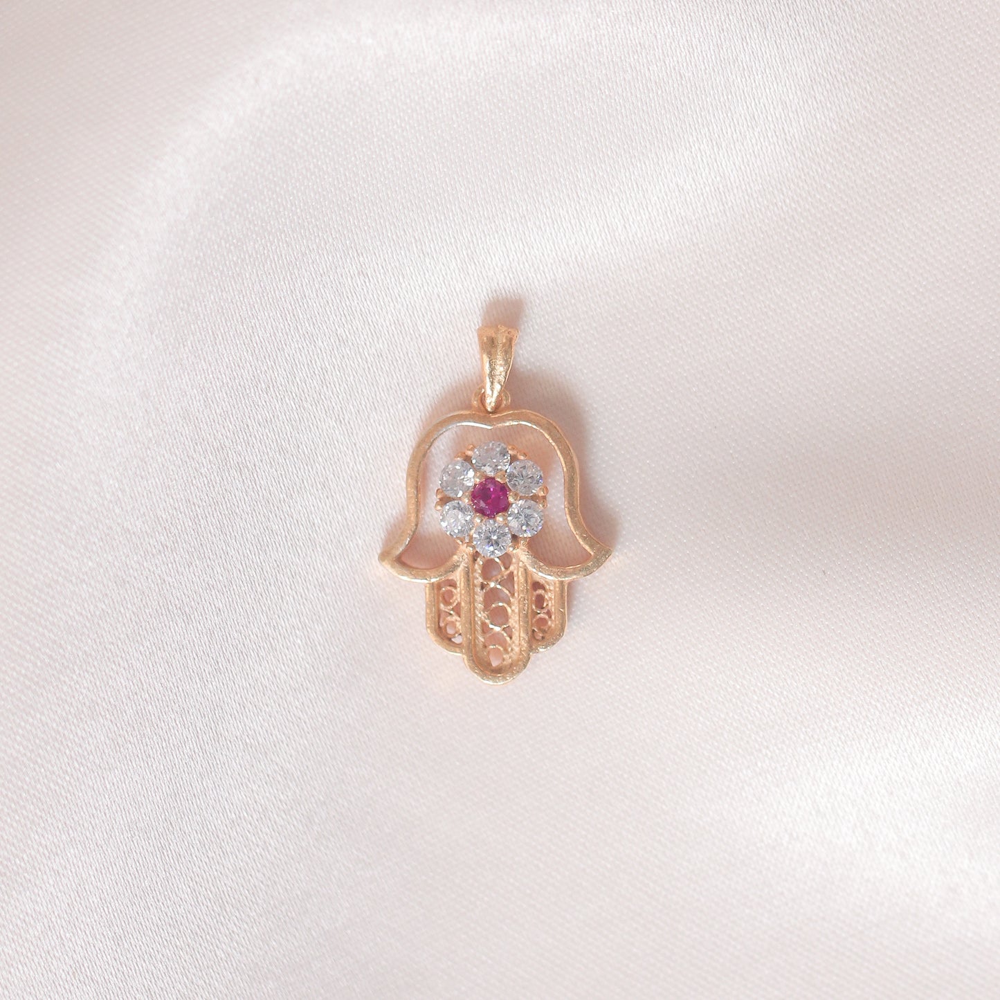 Zahra Hamsa Pendant