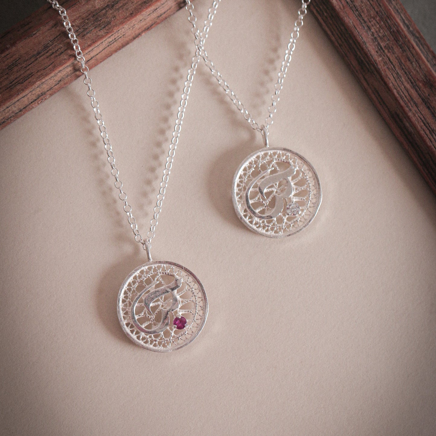 Love Filigree Pendant