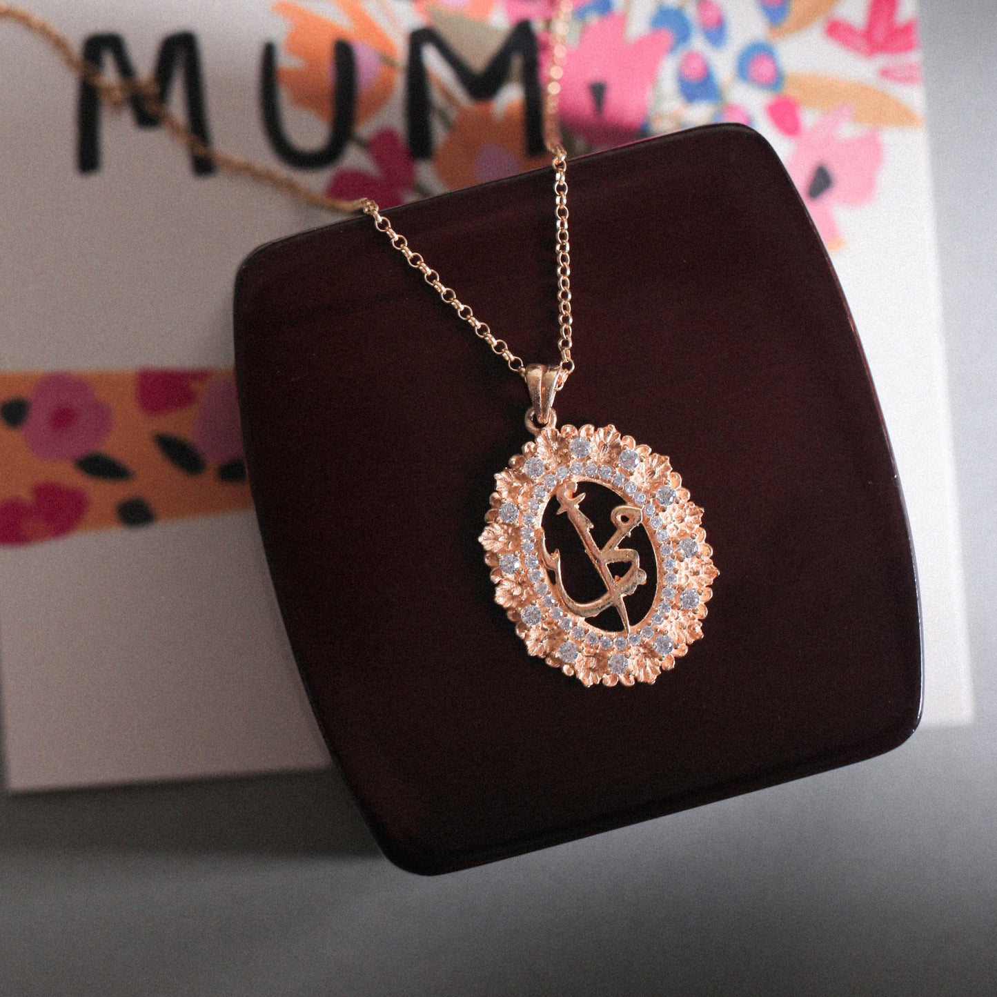 Mothers Day Oval Pendant